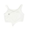 Tank with Heart-Shaped Studs — White