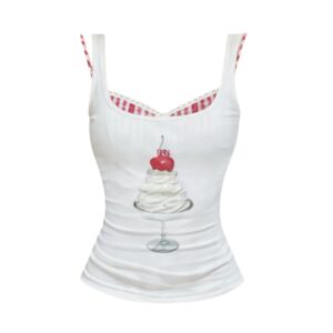 Minimalist Halter Top — White