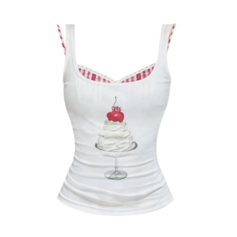 Minimalist Halter Top — White